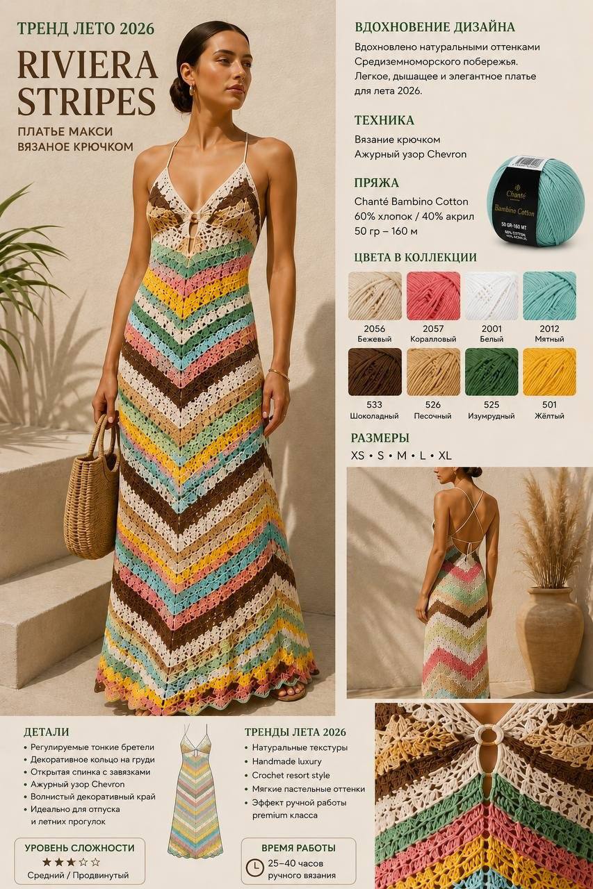 Платье «RIVIERA STRIPES»