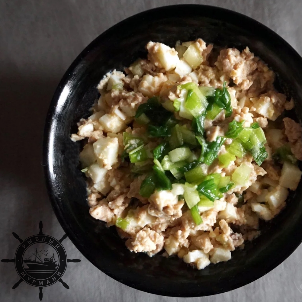 Салат из печени трески с гренками – кулинарный рецепт