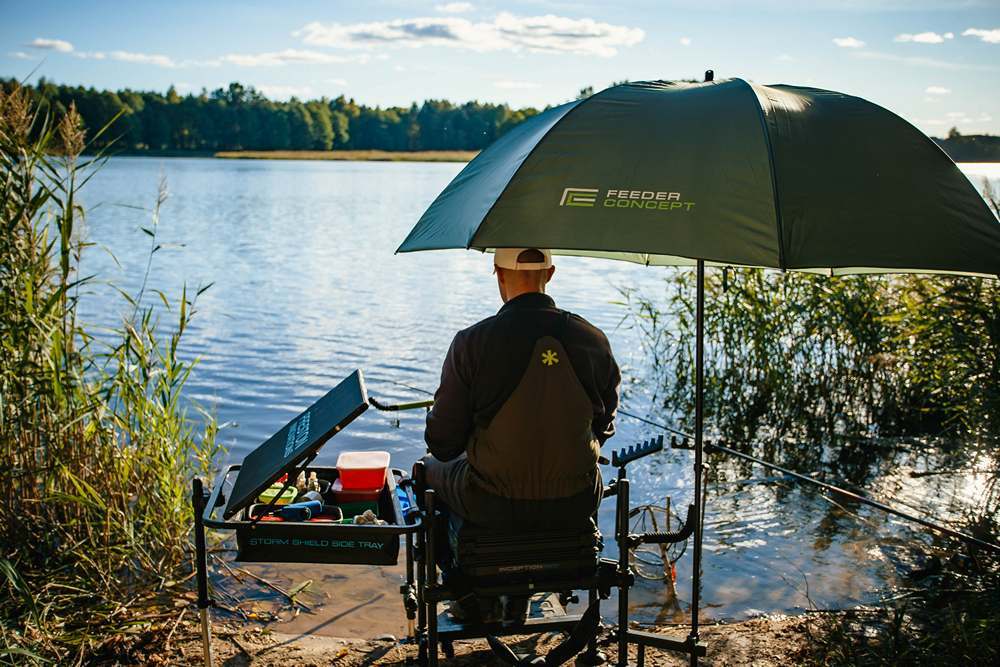 Как выбрать зонт для рыбалки