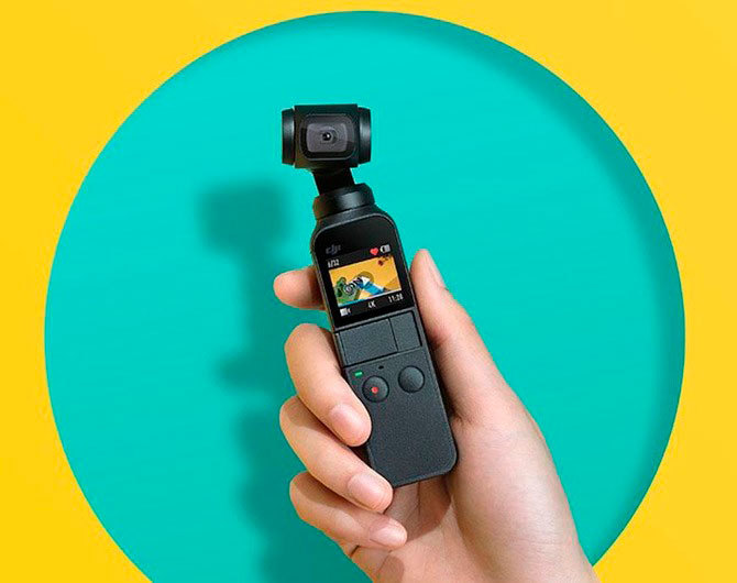 DJI OSMO Pocket – профессиональный стедикам в кармане