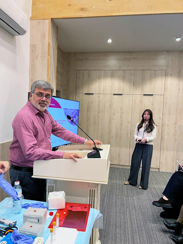 Проведен мастер-класс на тему: «Современные методы оценки качества спермы: морфология, жизнеспособность, MAR-тест, фрагментация ДНК и другие»