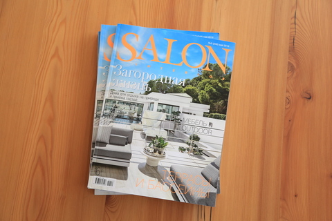 Interview with architect Sergey Fedotov in SALON interior magazine
