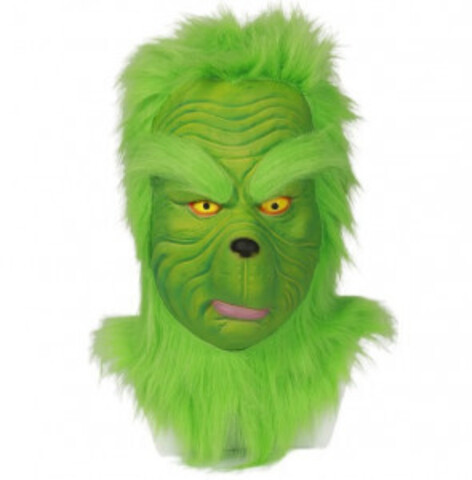 Новогодняя маска: стильный акцент праздника! Гринч или не Гринч?
