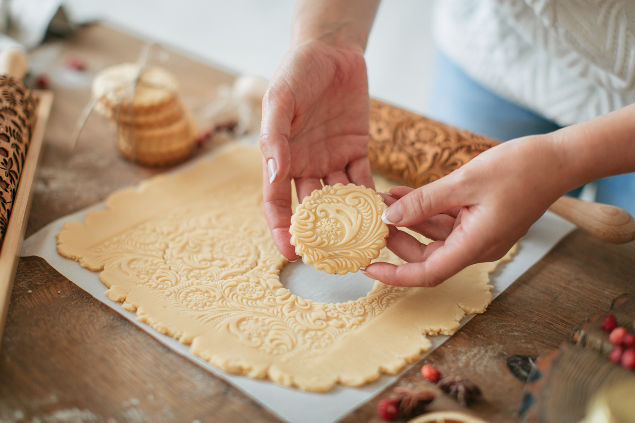 Рецепт песочного печенья для штампов | Пикабу