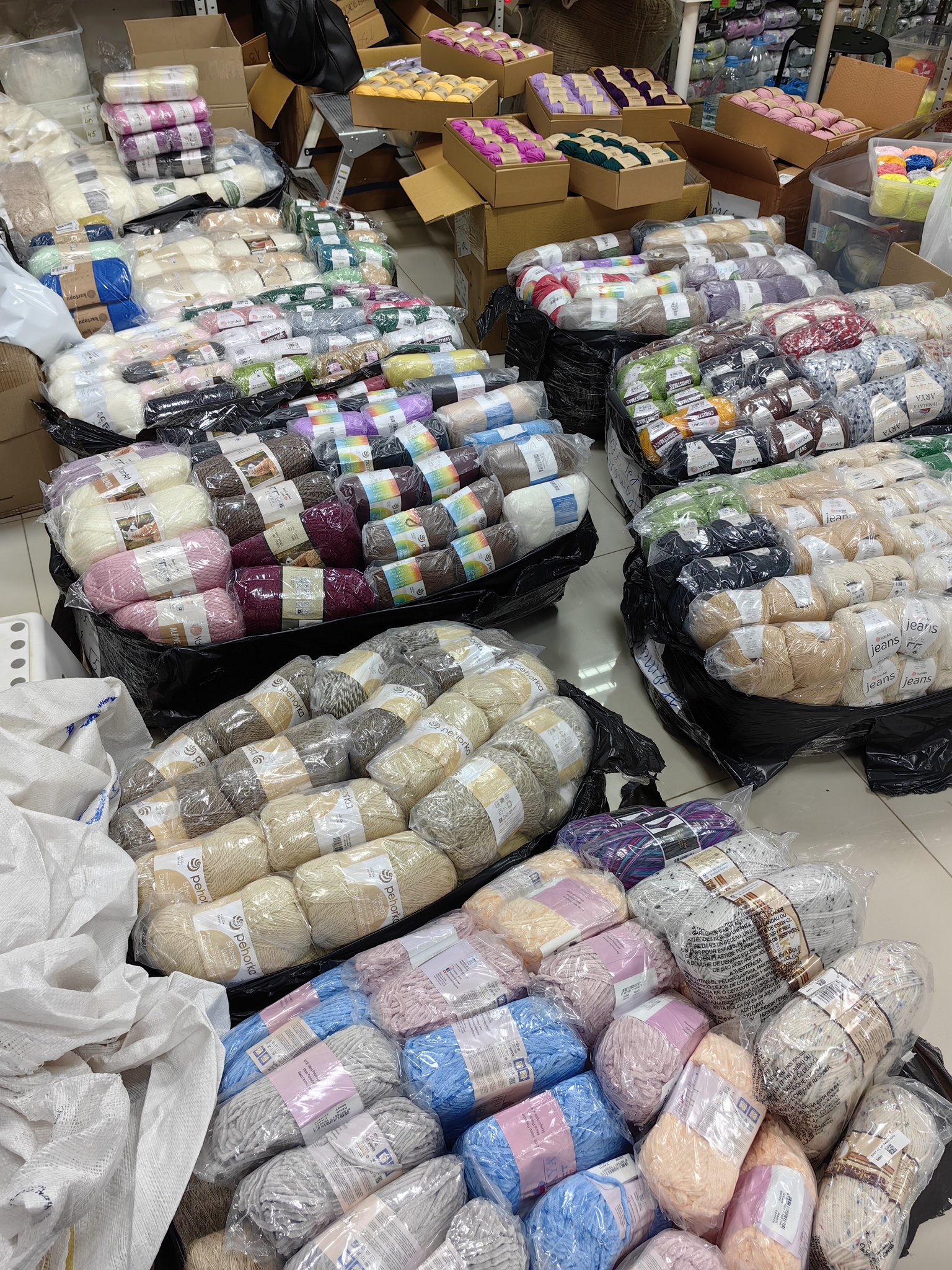 Новое поступление пряжи 25.11