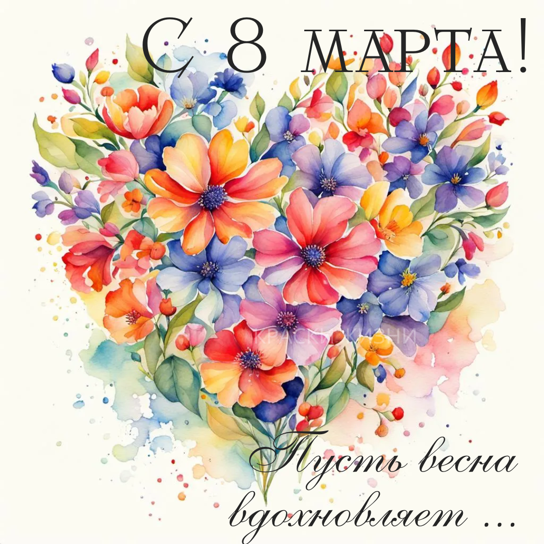 С МЕЖДУНАРОДНЫМ ЖЕНСКИМ ДНЕМ!