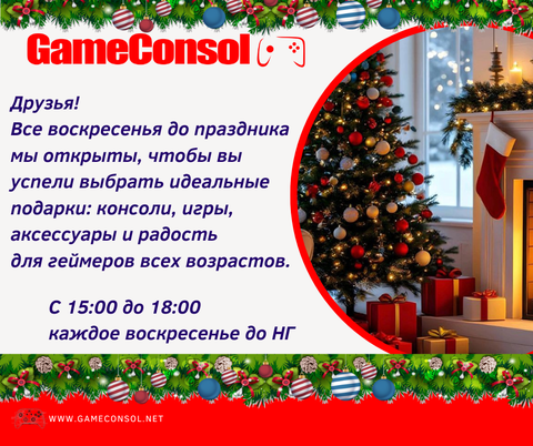 Работаем все воскресенья декабря!