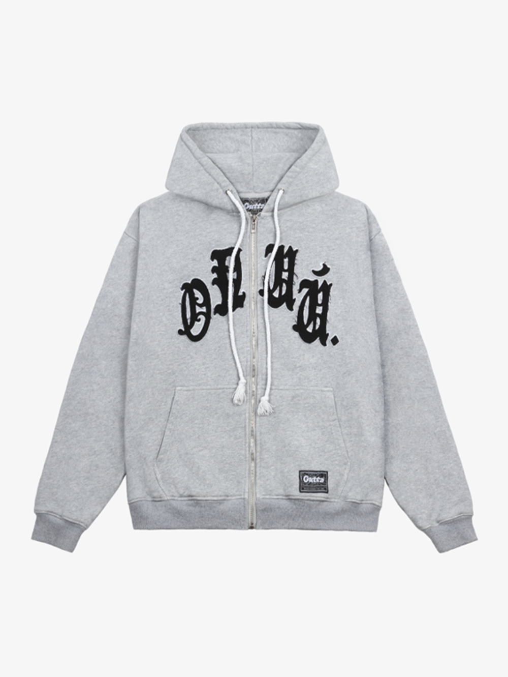 'VARSITY' ZIP-HOODIE