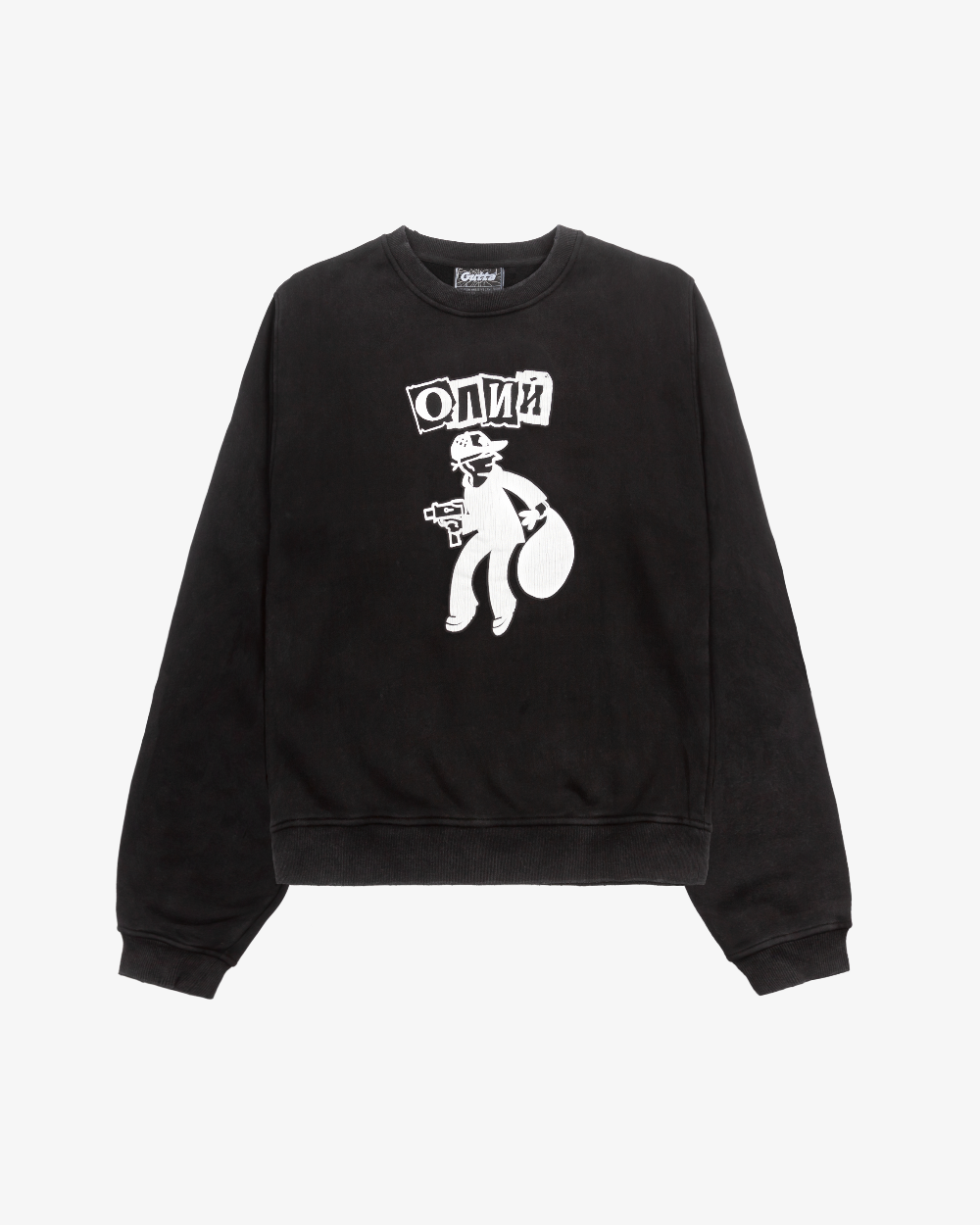 'CRIME' SWEATSHIRT