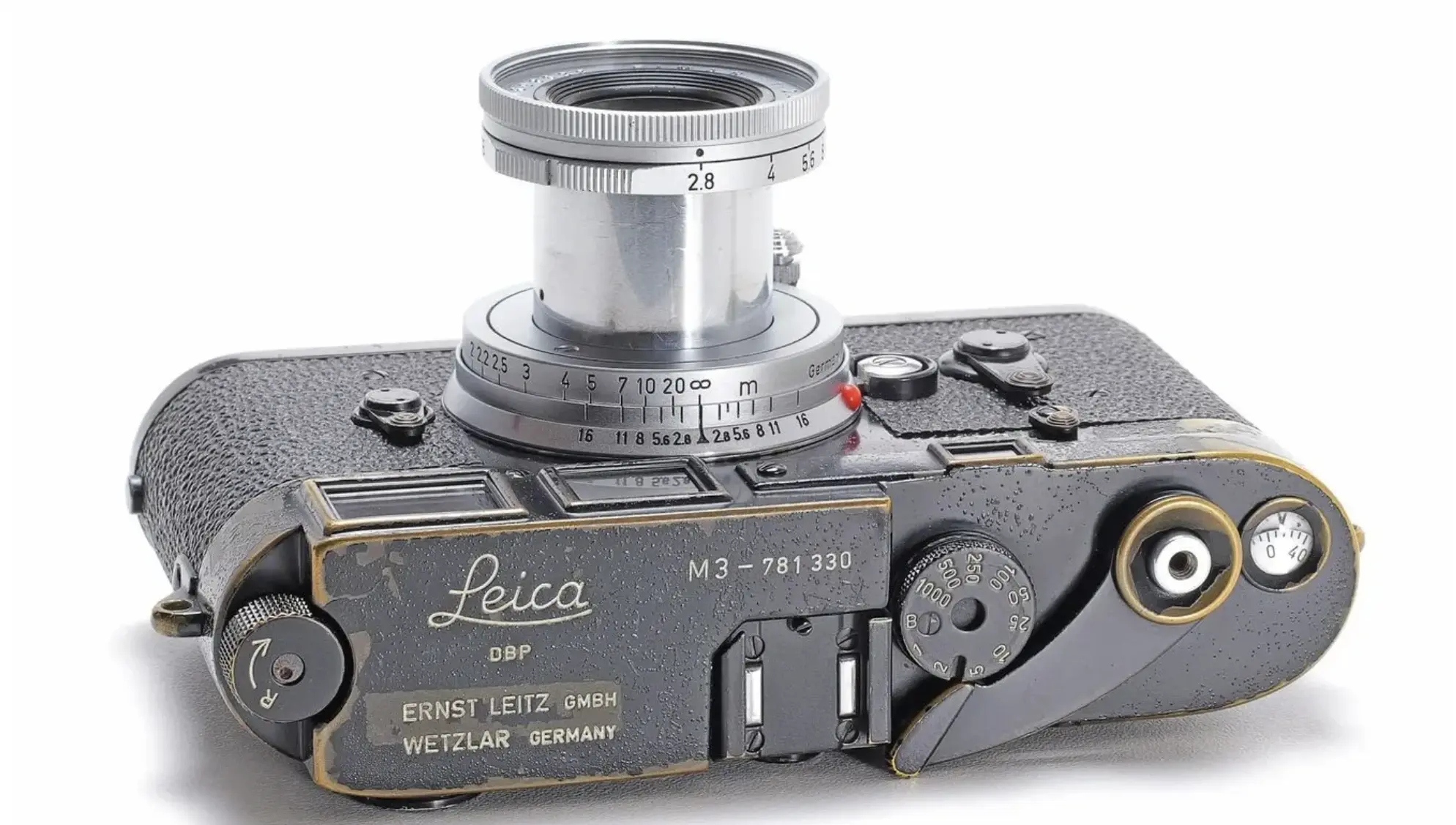 Раритетная черная Leica M3 продана на аукционе за 625 тыс. евро Раритетная черная Leica M3 продана на аукционе за 625 тыс. евро