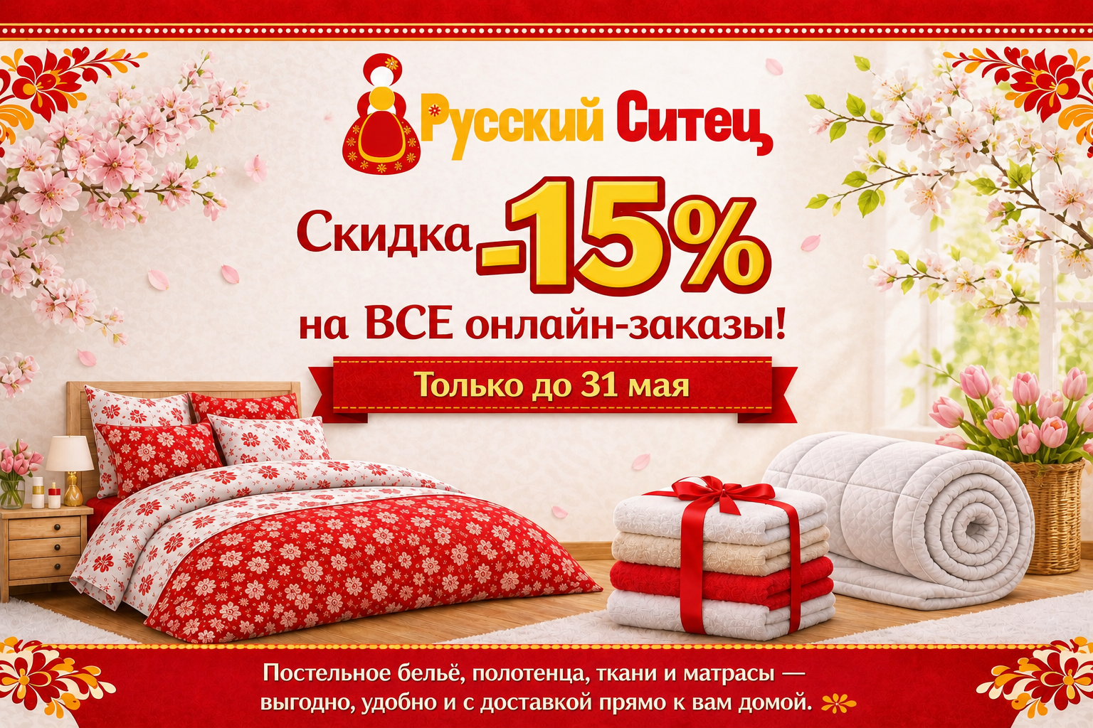 🎁 Дарим скидку 15% на покупки онлайн!