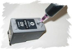 Инструкция по заправке картриджей Canon PG-40, PG-50, CL-41, CL-51, CL-52 для принтеров Canon PIXMA