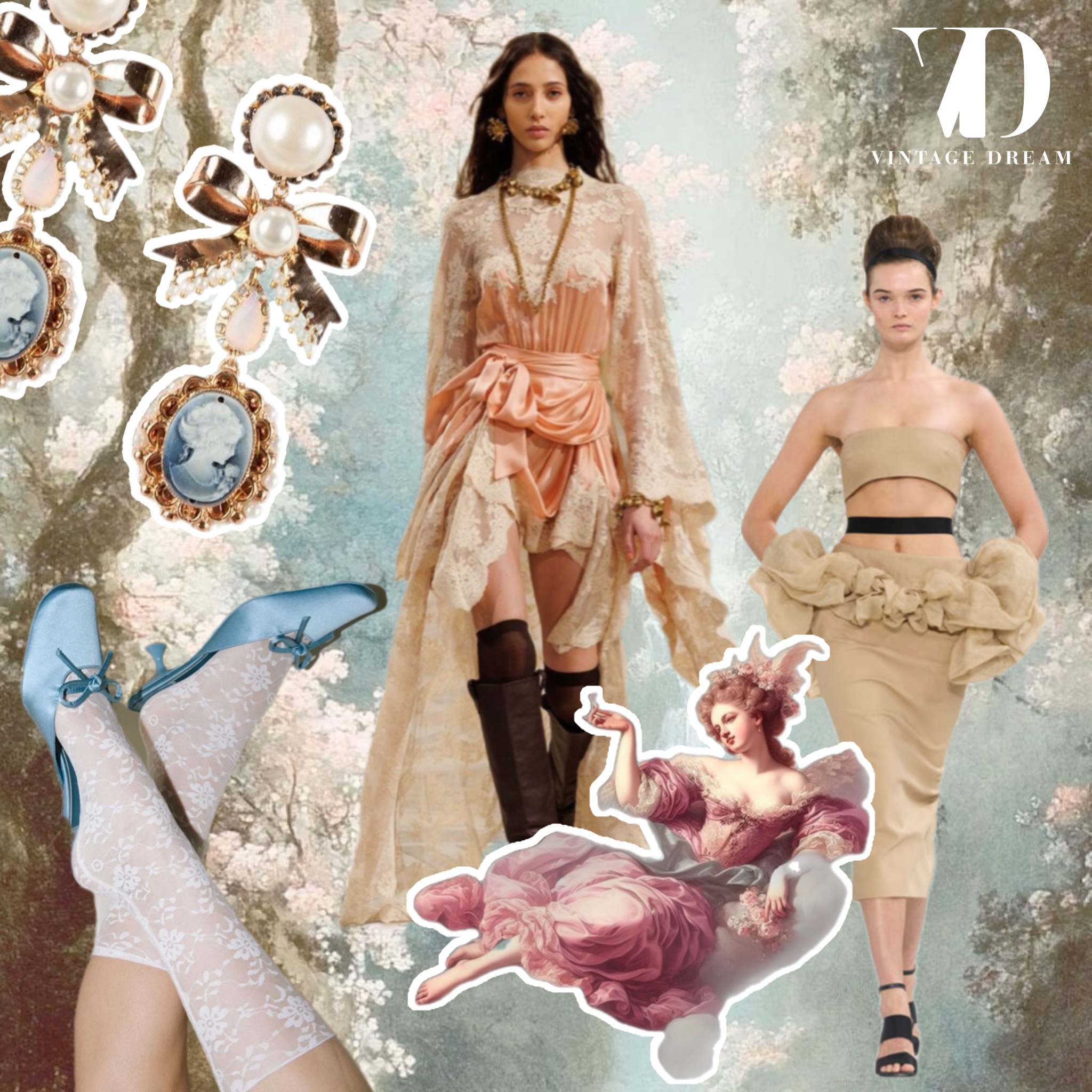 ГАЛАНТНЫЙ ВЕК ВОЗВРАЩАЕТСЯ: rococo core в 2026 году