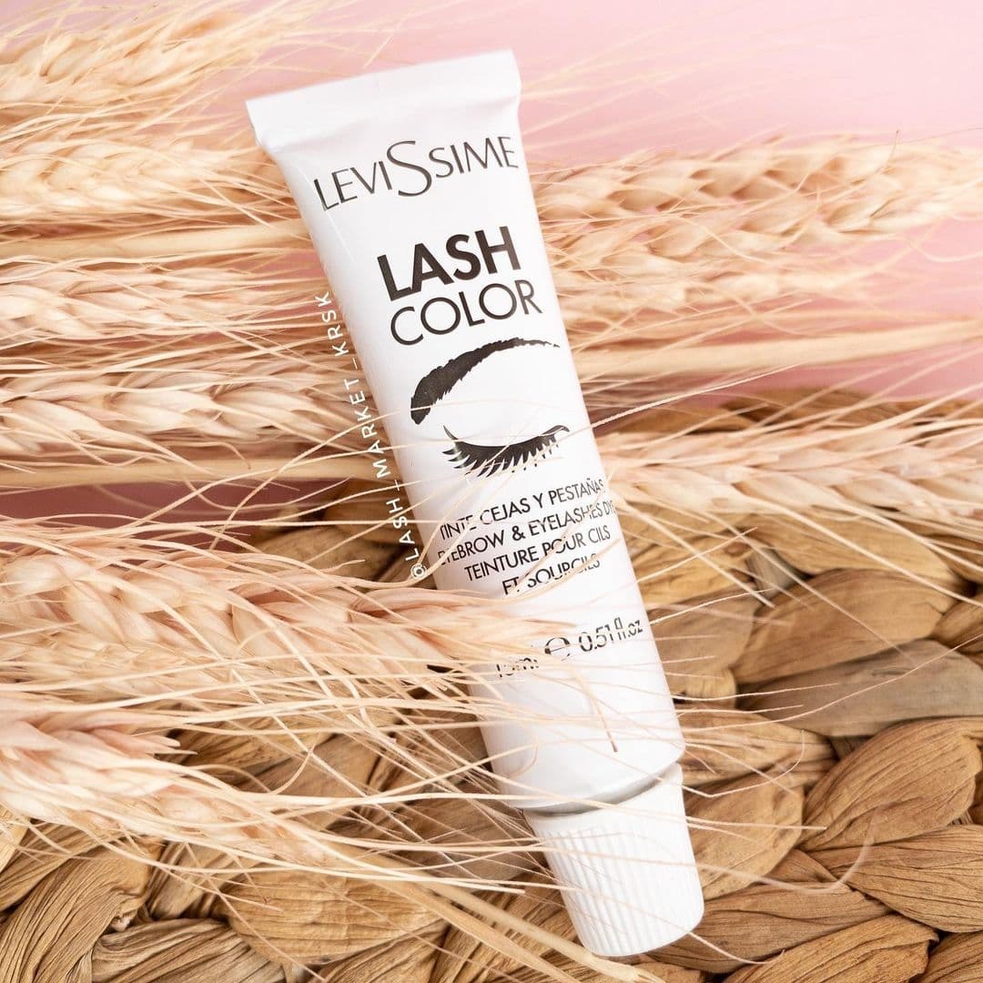 КРАСКА ДЛЯ РЕСНИЦ И БРОВЕЙ LEVISSIME LASH COLOR