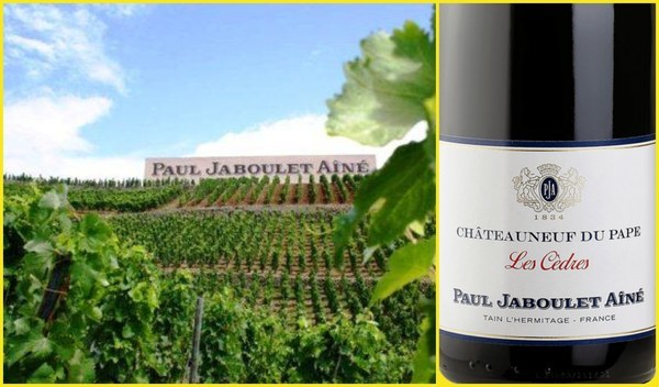 Вино недели с 4 августа - Chateauneuf du Pape Les Cedres Rouge