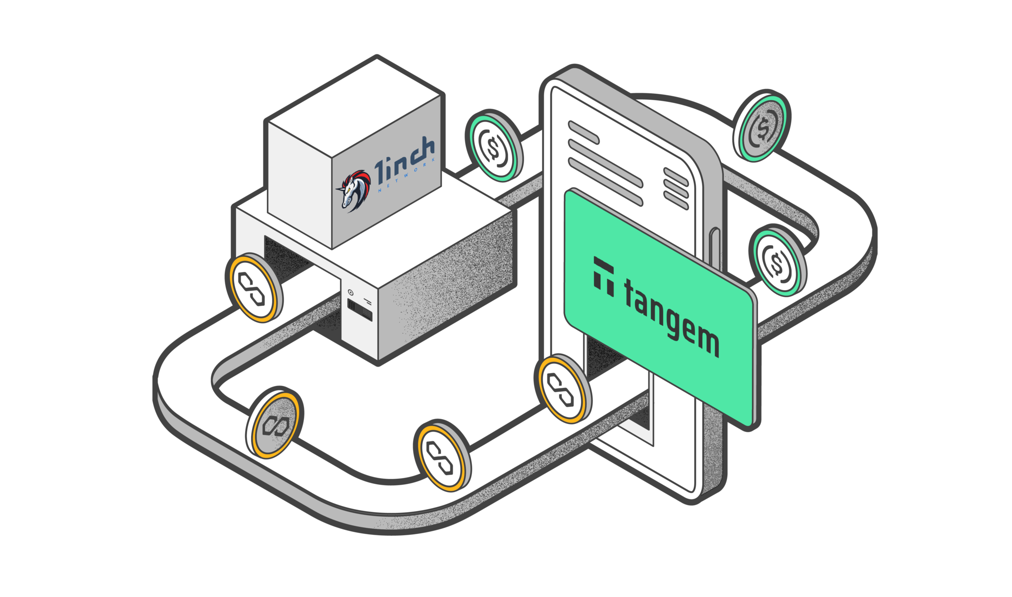 Как обменивать монеты и токены в приложении Tangem