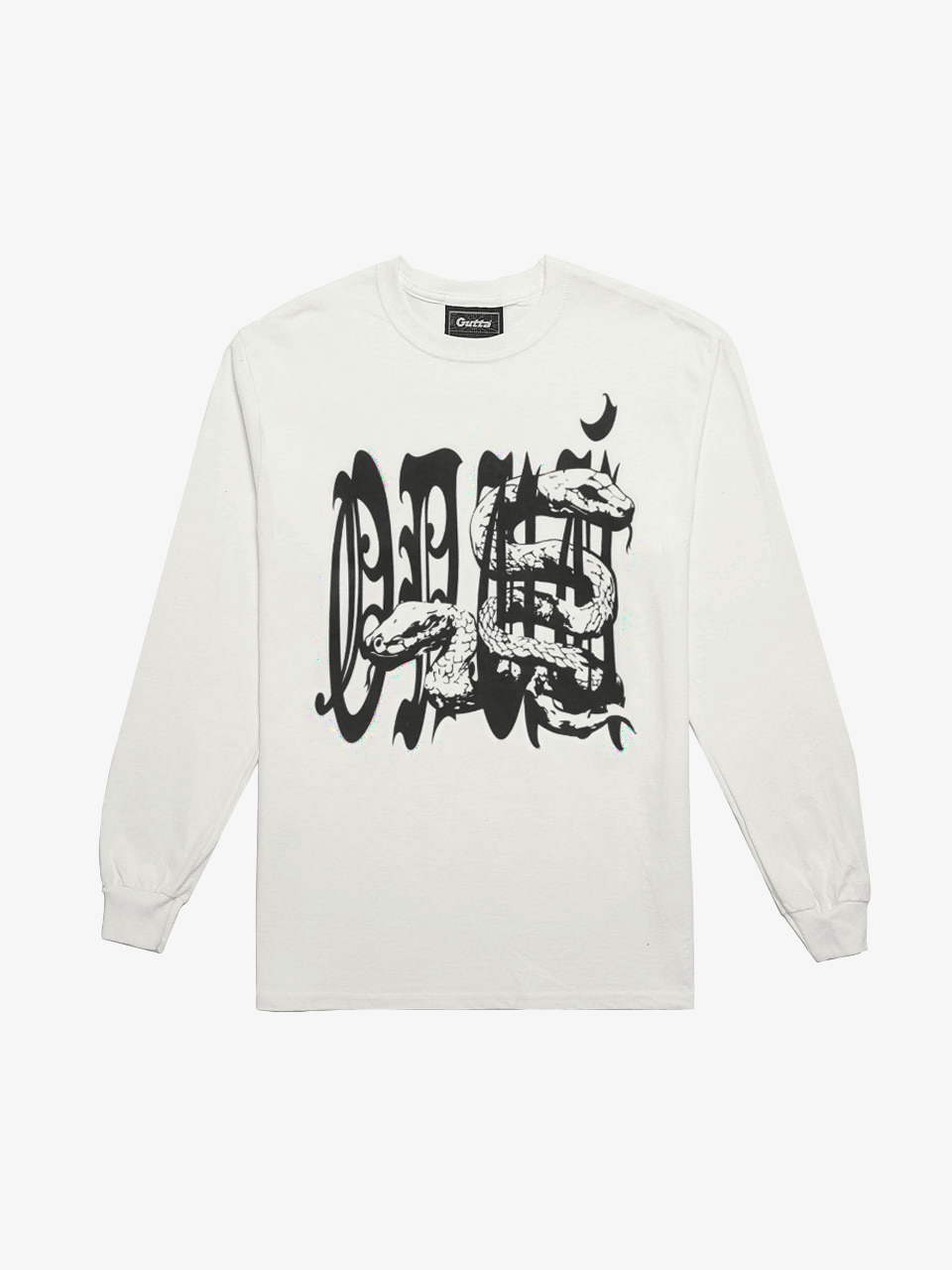 'CLASSSIC' WHITE LONGSLEEVE