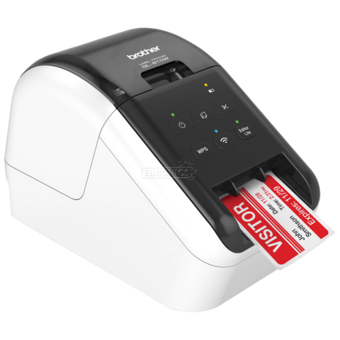 Новинки Brother для печати наклеек: QL-800 и QL-810W