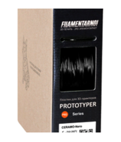 Пластики Filamentarno CERAMO Nero уже в продаже