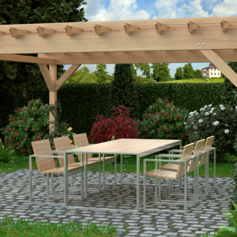 TRIF-MEBEL | Изготовление садовой мебели из дерева и металла на заказ