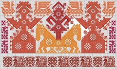Орнамент русской народной вышивки