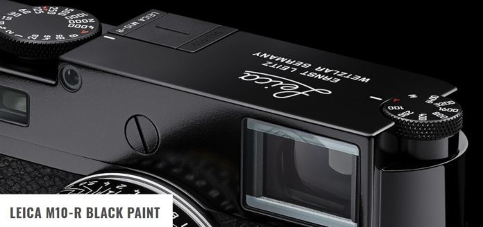 Анонсирована Leica M10-R Black Paint Limited Edition за 9295 долларов