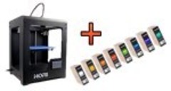 Всем покупателям 3D принтеров HORI Gold мы дарим 8! катушек пластика Prototyper от Filamentarno!