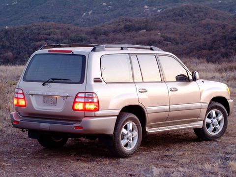 Установка пневмобаллонов на Toyota Land Cruiser 100