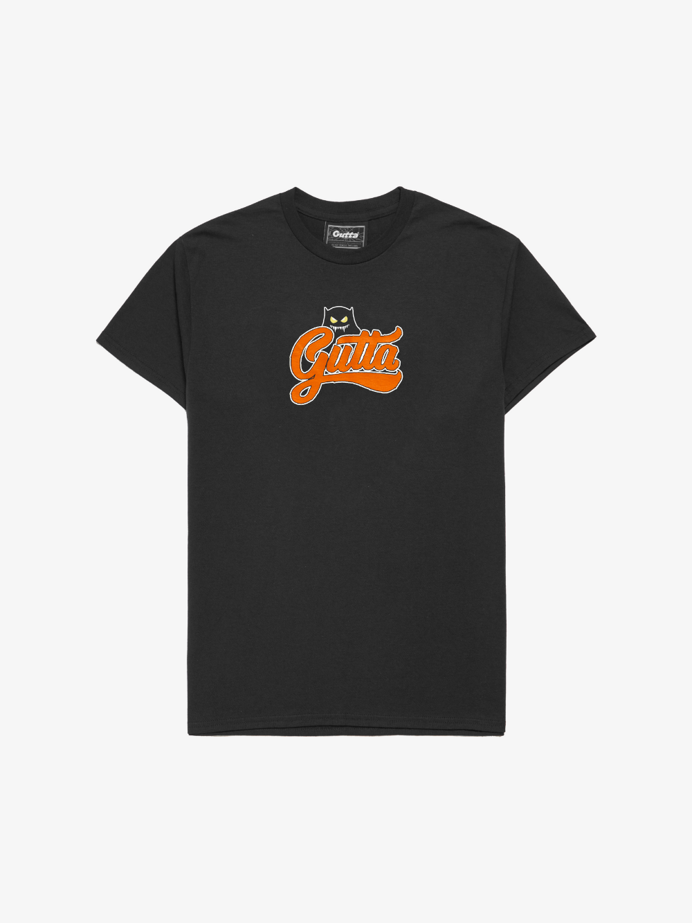 'SCRIPT' BLACK TEE