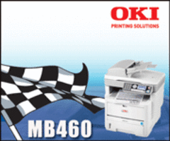 Монохромное МФУ А4 OKI MB460.