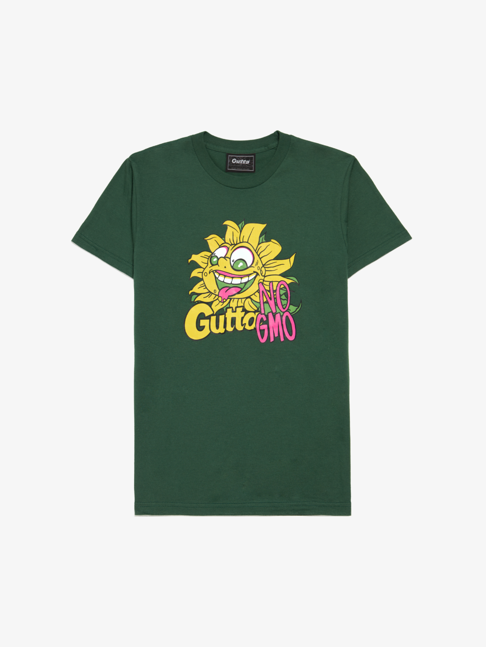 'GMO' GREEN TEE