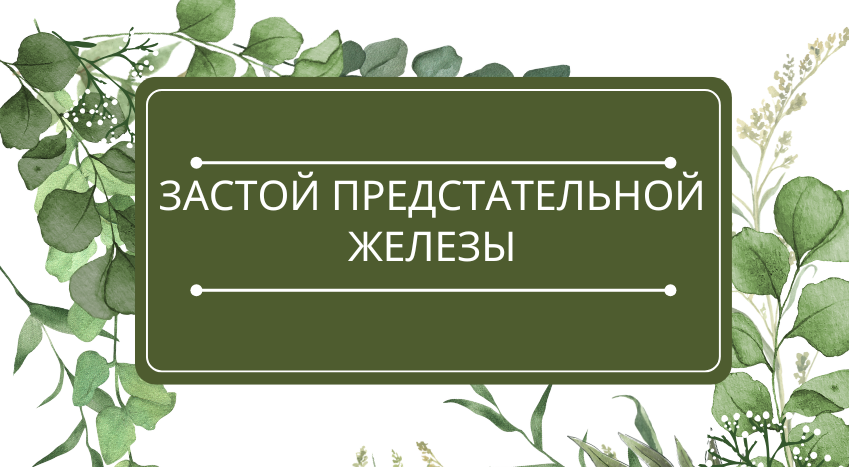 Застой предстательной железы: помощь эфирных масел