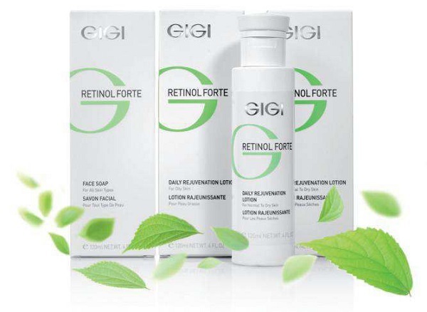 Ретинол для жирной кожи. Retinol Forte Gigi лосьон. Retinol Forte Gigi крем. Retinol Forte Gigi предпилинговая подготовка. Gigi Retinol Forte Daily Rejuvenation Dry Skin.