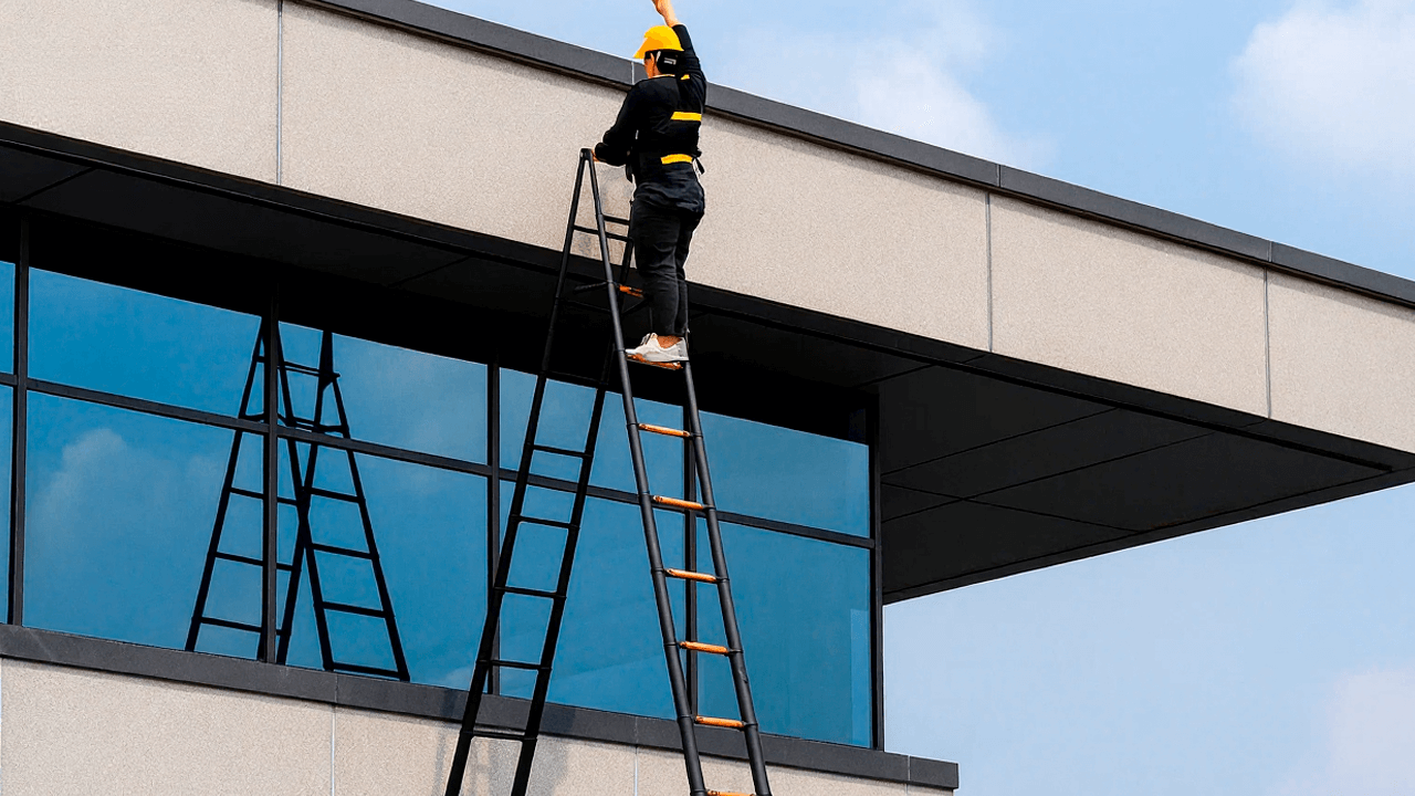 Виды телескопических лестниц?