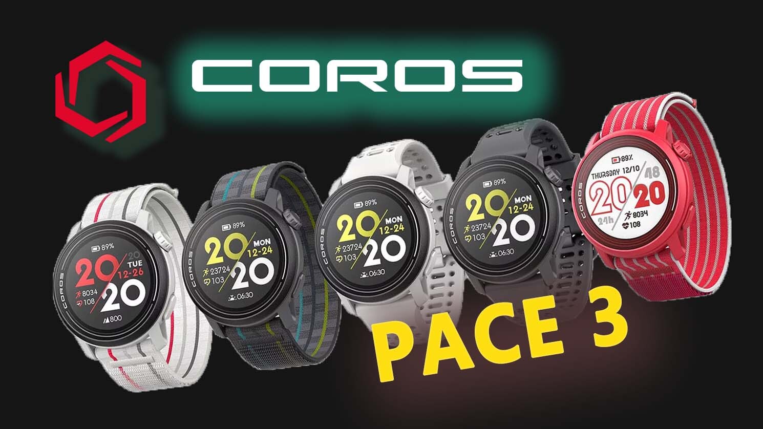 Coros Pace 3 - обзор новых спортивных часов