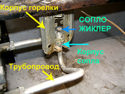 Замена жиклеров для балонного газа на плите Дарина