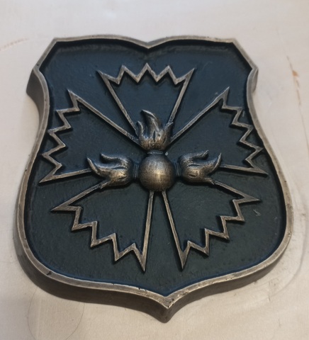 Эмблема из бронзы. Художественное литьё.