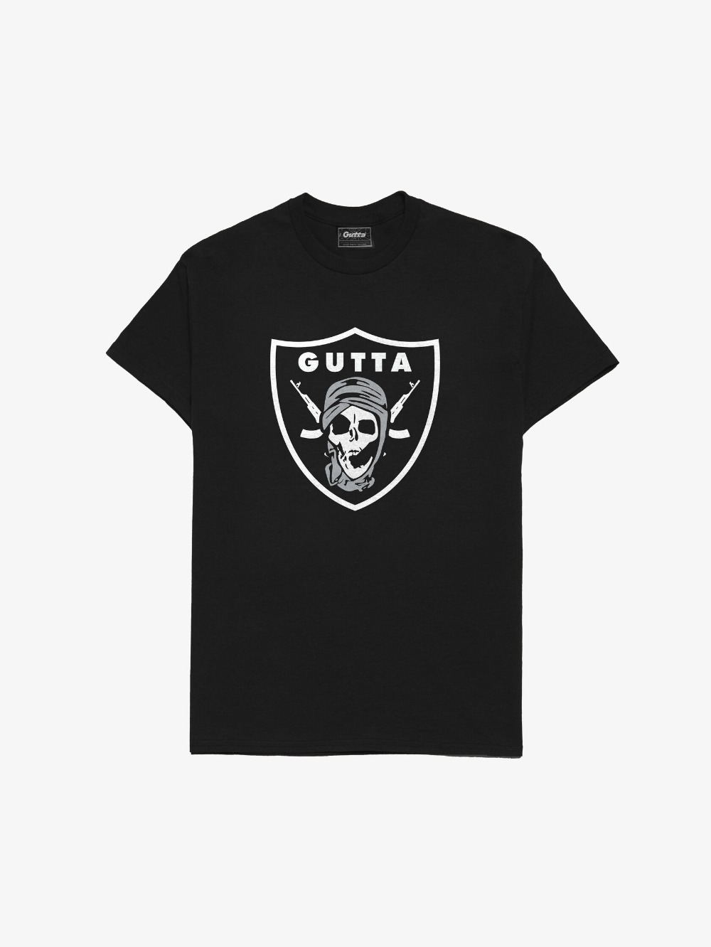 'RAIDER' BLACK TEE