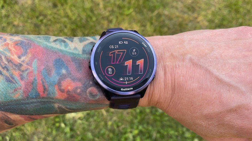 Подробный обзор часов Garmin Forerunner 570