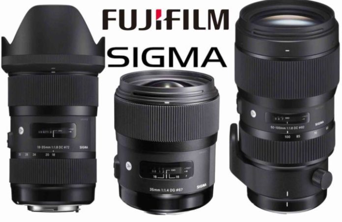 Sigma выпустят объективы с байонетом Fujifilm X