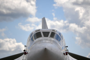 Ракетоносец Ту-160М Петр Дейнекин поднялся в воздух