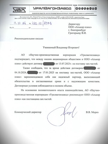 Отзывы клиентов