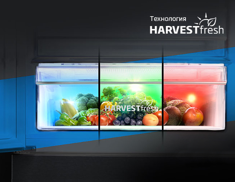 Инновационная технология HarvestFresh в холодильниках Beko