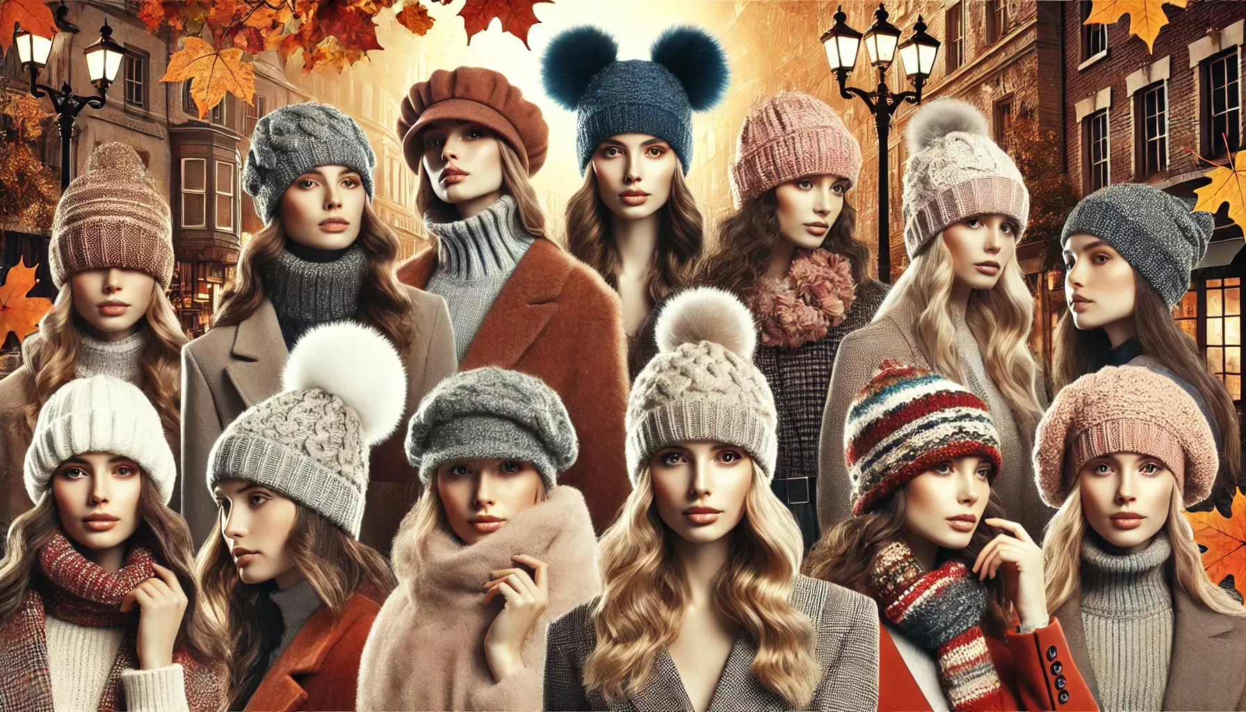 Модные женские шапки: тренды осени-зимы 2024
