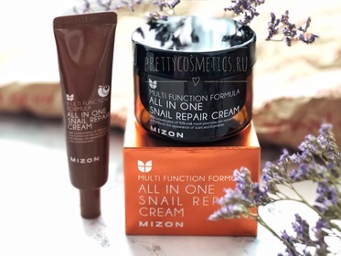 Универсальный улиточный помощник - Mizon All In One Snail Repair Cream