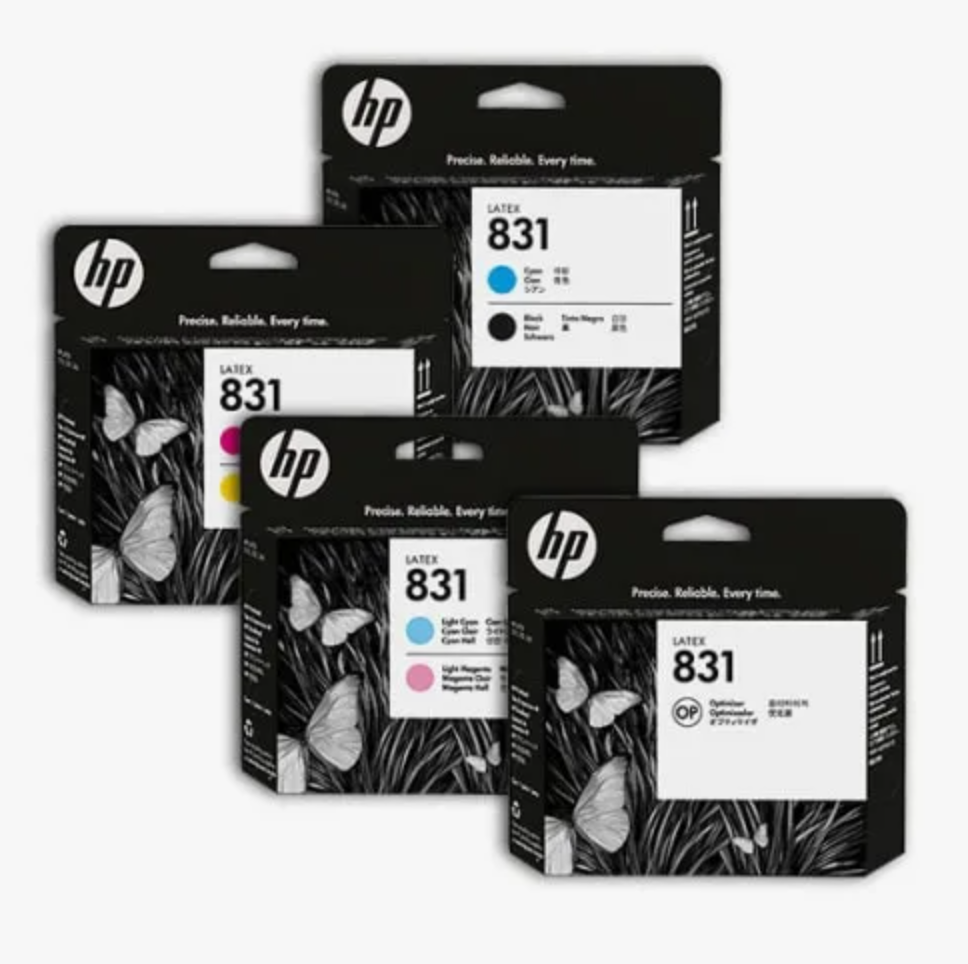 Поступление оригинальных латексных чернил и голов HP