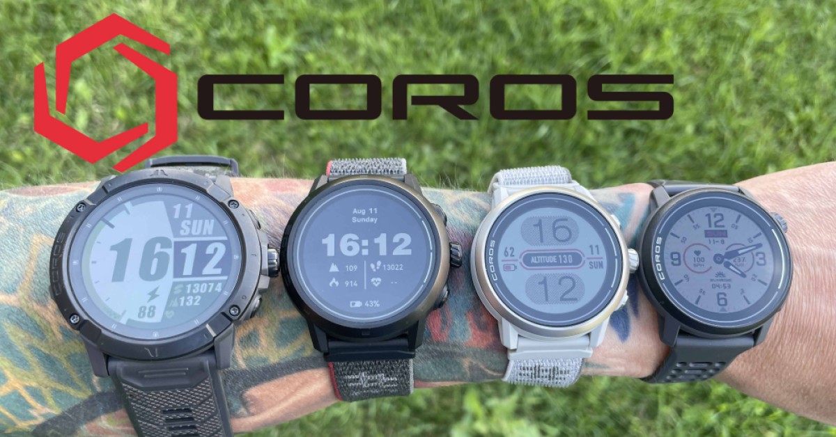 Часы COROS - модельный ряд 2024 года