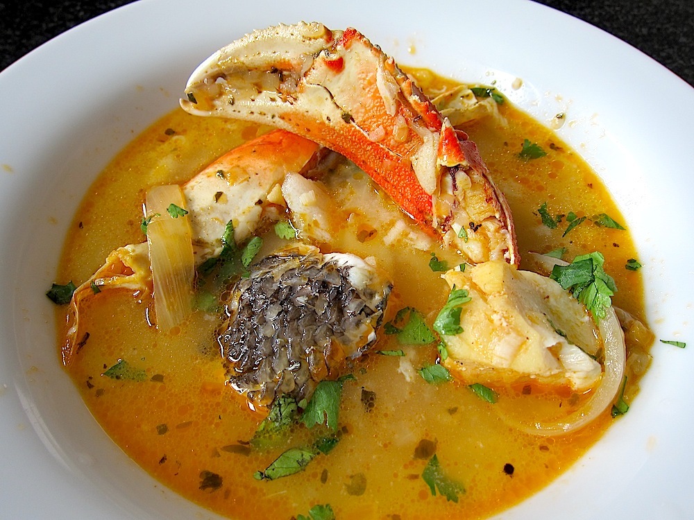 Простой рецепт супа из морепродуктов