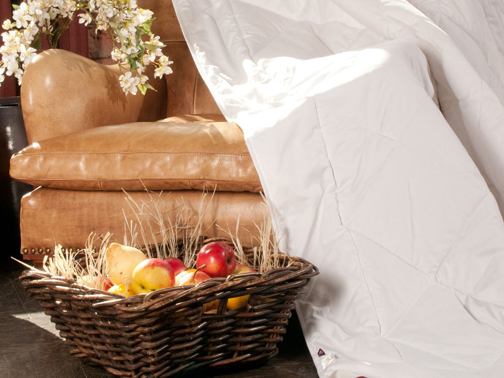 Весь сентябрь -25% на подушки и одеяла WoolLine от German Grass