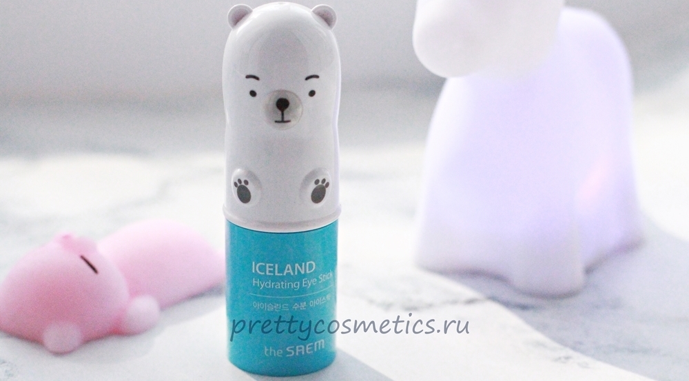 Корейский увлажняющий стик The Saem Iceland Hydrating Eye Stick